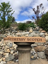 Scatola pubblicitaria vintage