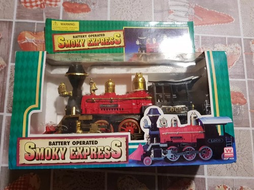 Treno locomotiva vintage smoky - vintage,