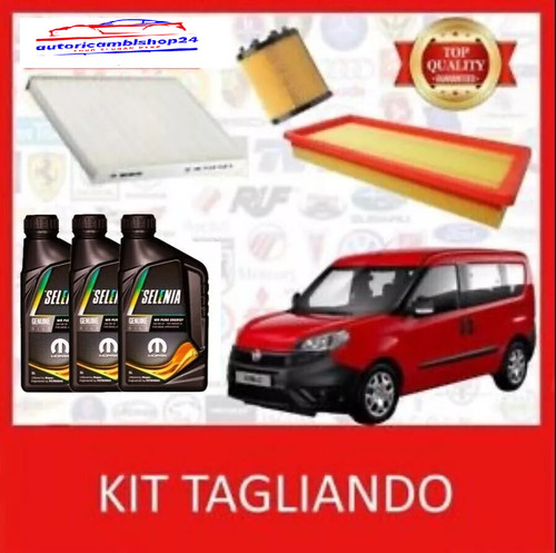 Kit tagliando filtri 3lt - kit, +