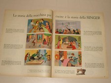 SINGER MACCHINA DA CUCIRE=ANNI '50=PUBBLICITA=ADVERTISING=WERBUNG=469