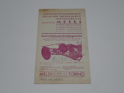 Meldi telai per motofurgoni - meldi,