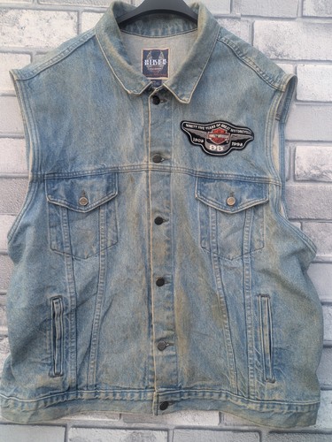 Raro gilet denim harley - denim,