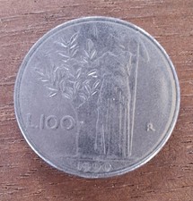 100 LIRE PICCOLI MINERVA 1990