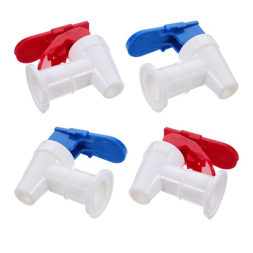 4pz rubinetto blu rosso - rubinetto,