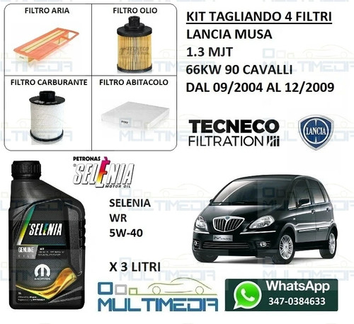 Kit tagliando lt olio - e,