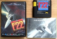 F22 INTERCEPTOR COMPLET SEGA