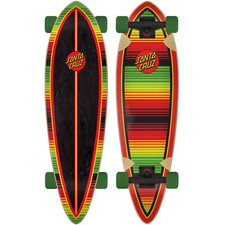 Santa Cruz Serape Dot Pintail 33" Longboard 9.2x33" Completo Cruiser Skate