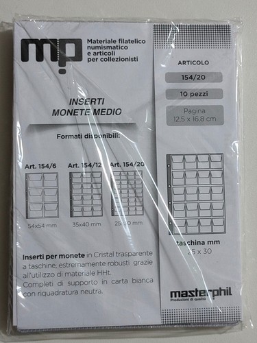 Inserti monete per album - 10,