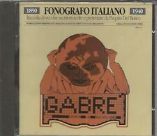 GABRE' - CD FONOGRAFO ITALIANO