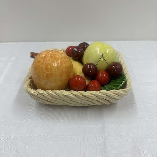 Cesto frutta ceramica bassano - cesto,