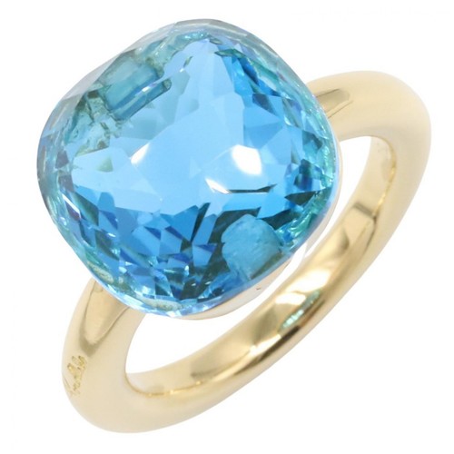 Anello pomellato nudo topazio - anello,