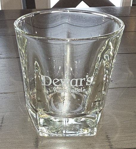 Dewar white label scotch - label,