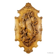 Grande antica targa gioco