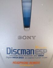 Sony Discman D-E305 Vintage Discman Walkman CD Player lettore PORTATILE [P]