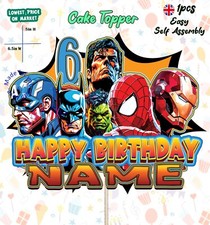 Cake topper compleanno