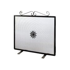 Parascintille/Schermo per camino/caminetto in ferro battuto