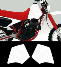 KIT adesivi Serbatoio Yamaha TT600 36a 59x tank stickers copertura PVC bianco