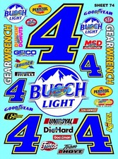 Adesivo Nascar vinile finitura