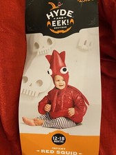 NWT Baby Plush Red Squid