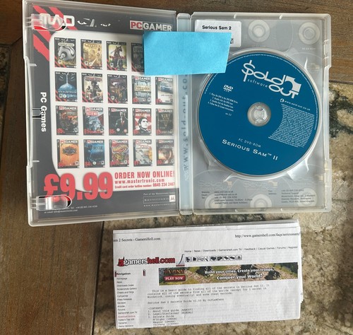 Serious sam dvd rom - ii, pc