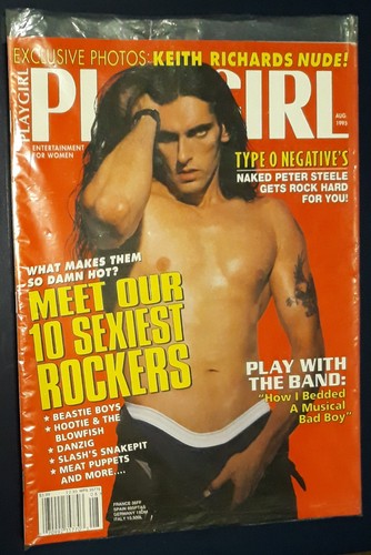 Playgirl magazine august - magazine,