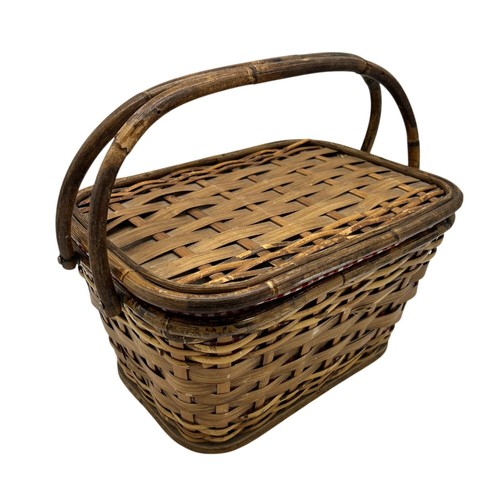 Cestino da picnic vintage in