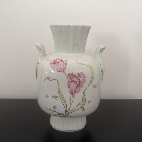 Vintage limoges porcelain vase - vintage,