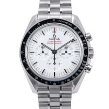Omega Speedmaster Moonwatch Professionale 42mm Acciaio Inox Quadrante Bianco 310...