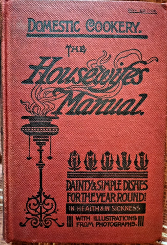 Housewife manual domestic - housewife's,