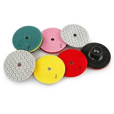 Lucidatura a secco granito