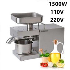 Pressa Olio Auto Acciaio Inox