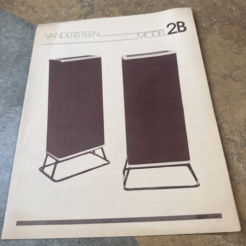 Vandersteen modello - vandersteen,