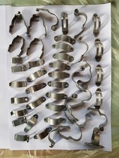 Fascette ancoraggio devio luci-frecce allo sterzo ciclomotori d'epoca