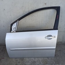 Sportello Porta Portiera Anteriore Sinistra Ford Fiesta 5 Serie MK5 2007 Grigio