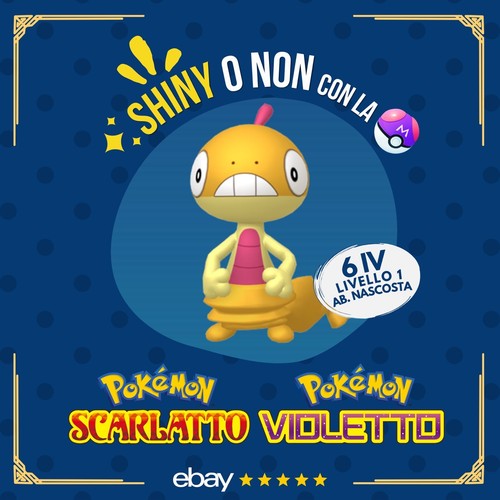 Scraggy shiny non 6 iv - o,