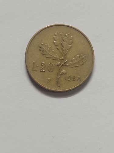 Moneta lire 1958 rara - 20,