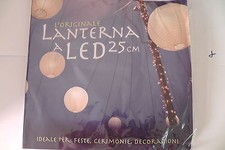 LANTERNA SFERICA LED BIANCA 25