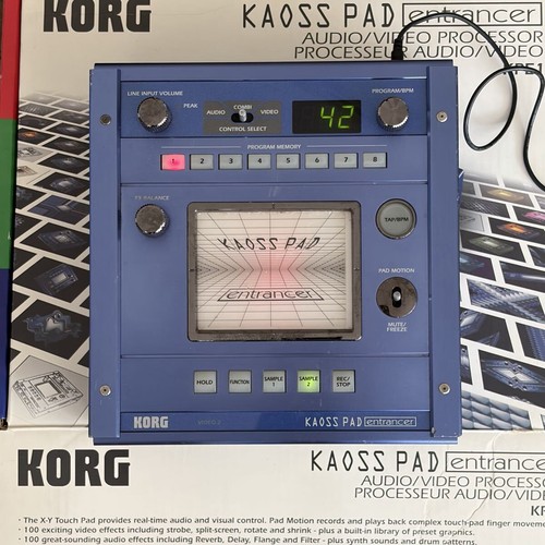 Korg kaoss pad - kaoss, vj