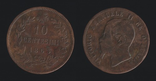 Centesimi 1863 parigi - centesimi,