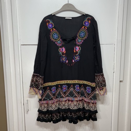 Anjuna mini abito nero - anjuna,