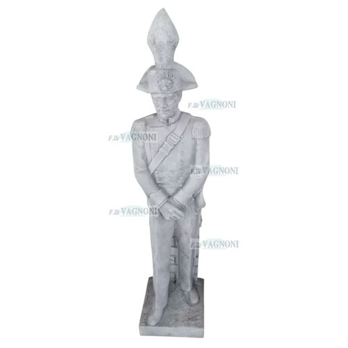 Statua carabiniere cemento - carabiniere, in