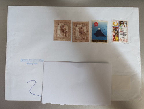 Poste vaticane busta - poste,