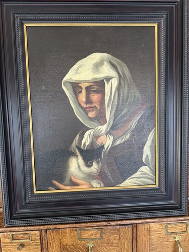 Dipinto olio scuola - , italiana