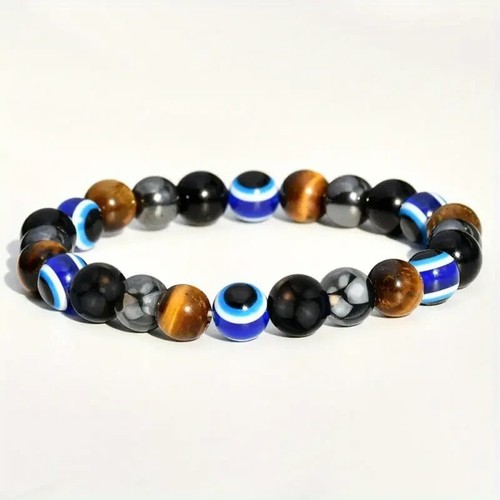 Bracciale portafortuna occhio - bracciale,