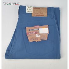 Jeans Pantalone CARRERA 700 Royal Blu Regular Fit Dritto Originale VINTAGE
