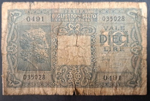 1944 italy lire - italy,