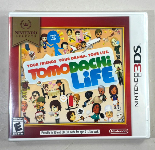 Tomodachi life nintendo 3ds - tomodachi,