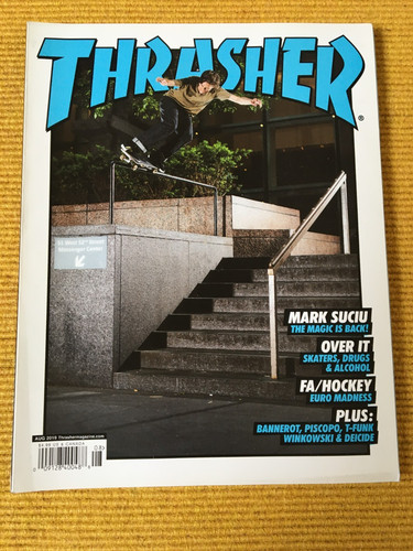 Thrasher magazine august - magazine,