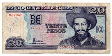 CARAIBI ORIENTALI - BANCONOTA DA 20 PESOS DEL 2001