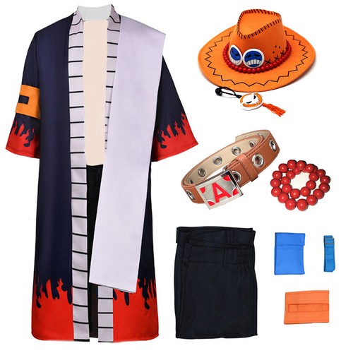 Costume cosplay portgas ace - costume,